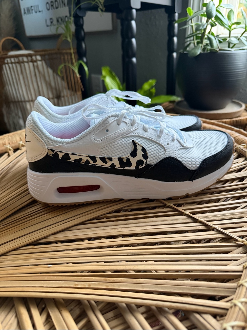 Nike Women’s Air Max SC Sneakers with Leopard Swoosh - Picture 3 of 7